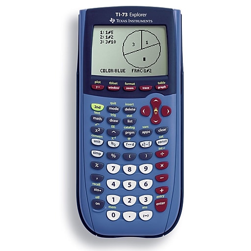 その他 TI 73 Explorer Blue TI-73 Explorer™ – ThalesTI